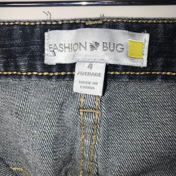 Fashion Bug Jeans Fashion Bug Womans Jeans Sz 4 Right Fit Yellow